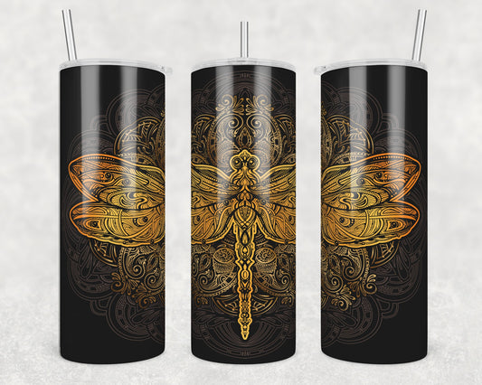 Dragonfly Sublimation Transfer Tumbler Wrap 20oz (read description)