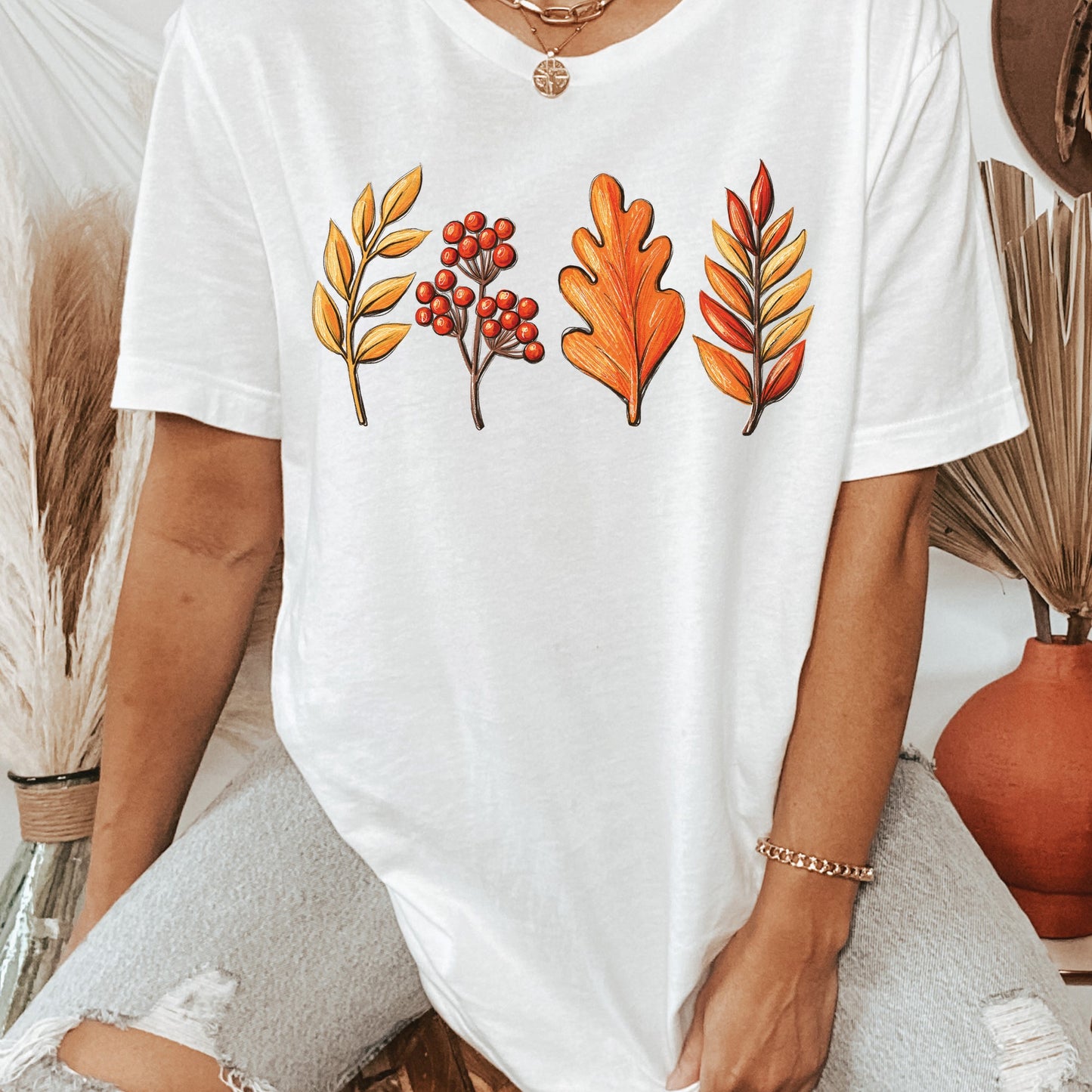 Fall Floral Sublimation Transfer (read description)