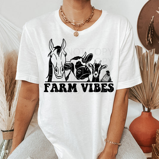 Farm Vibes DTF & Sublimation Transfer