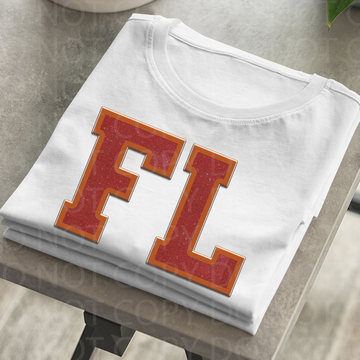 Florida **EXCLUSIVE** Faux Embroidery DTF Transfer