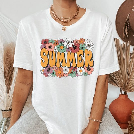 Floral Summer DTF & Sublimation Transfer