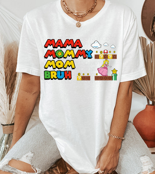 Mommy to Bruh Gamer DTF & Sublimation Transfer