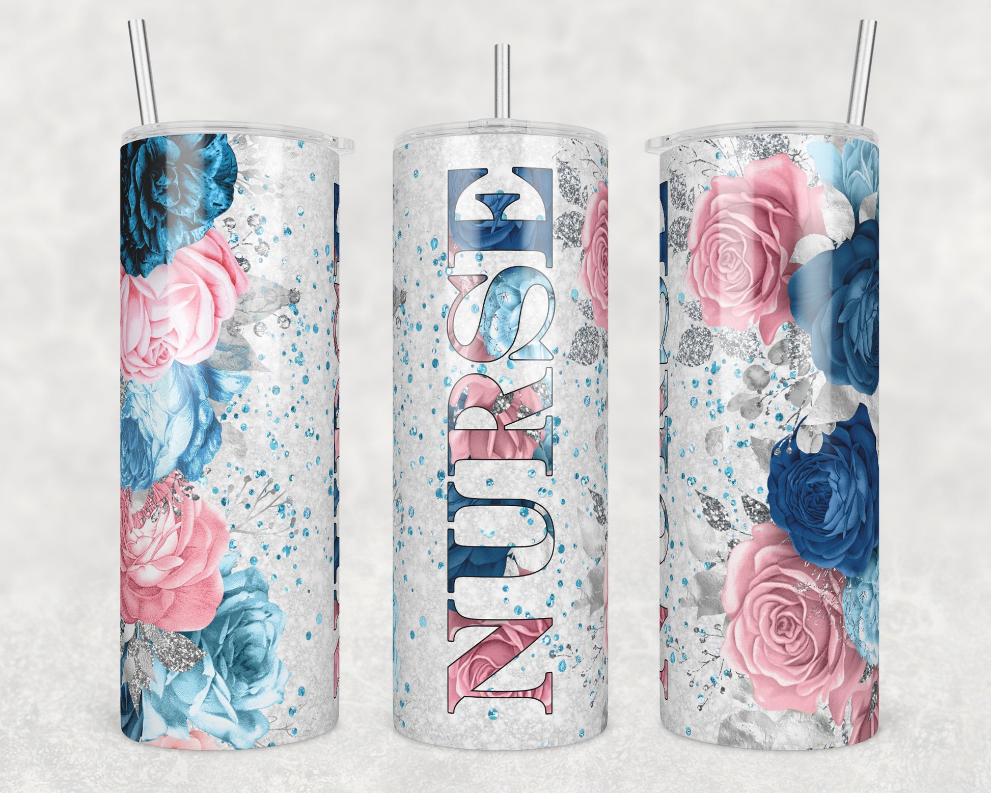 Nurse Sublimation Transfer Tumbler Wrap 20oz (read description ...