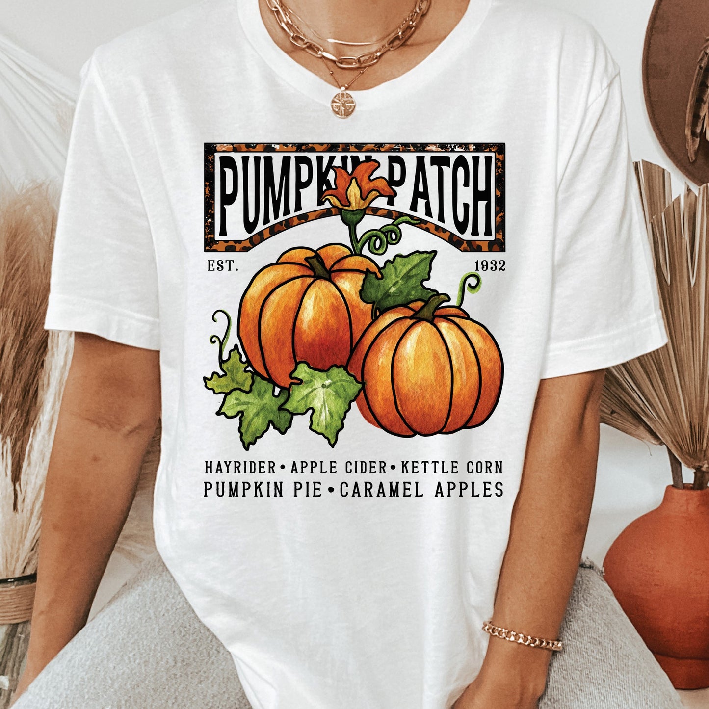 Pumpkin Patch Sublimation Transfer (read description)