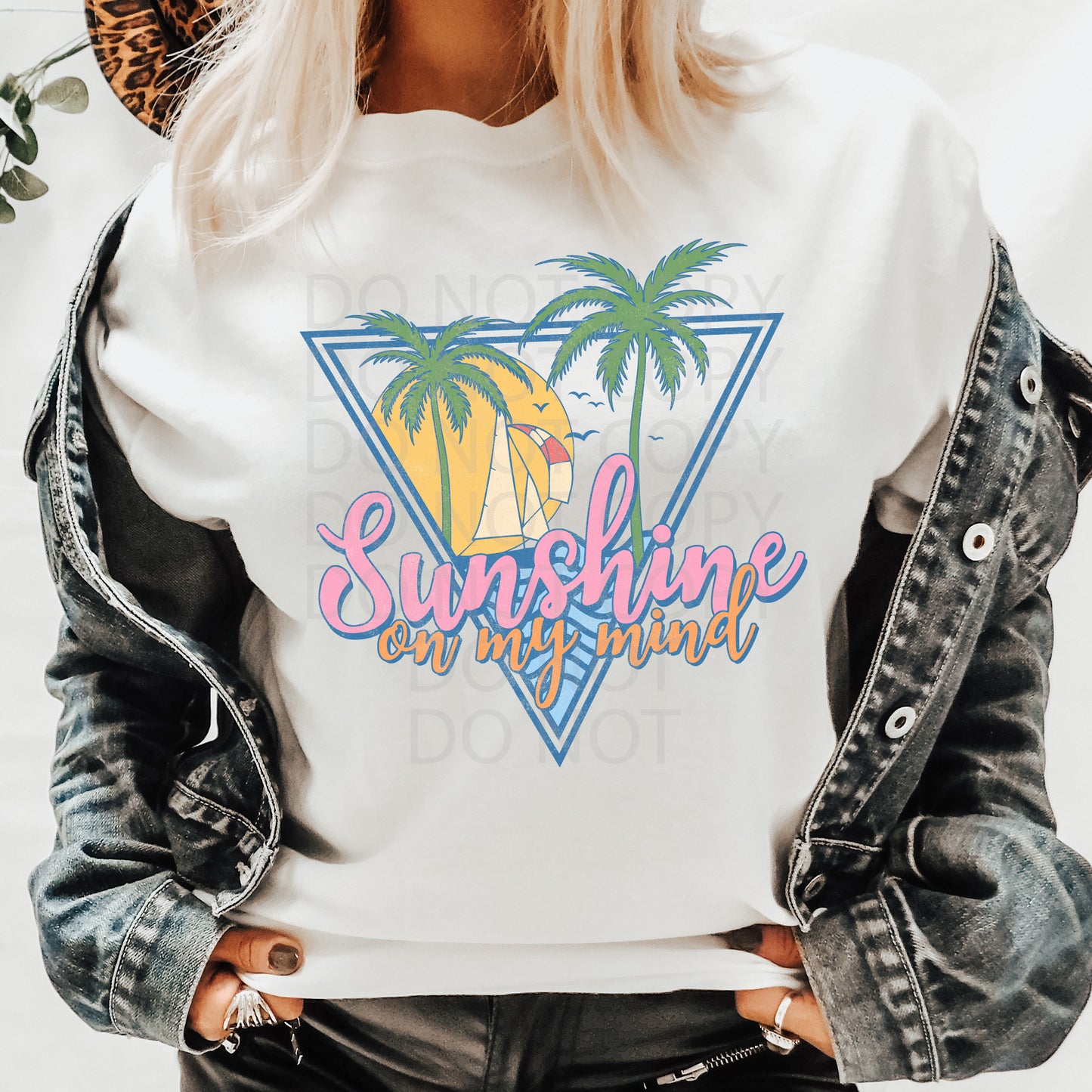 Sunshine on my Mind DTF & Sublimation Transfer