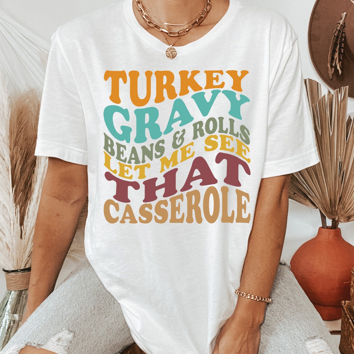 Turkey Gravy Casserole Sublimation Transfer (read description)