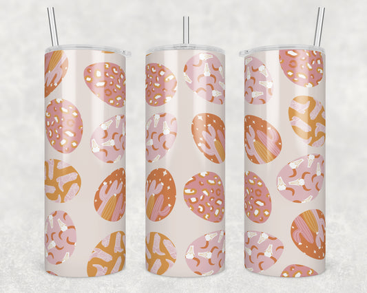 Western Easter Eggs Sublimation Transfer Tumbler Wrap 20oz (read description)