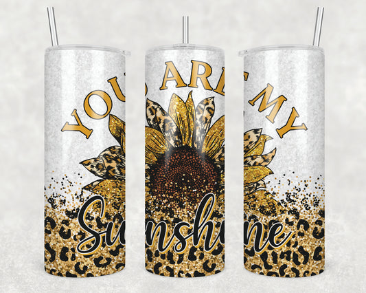 My Sunshine Sunflower Sublimation Transfer Tumbler Wrap 20oz (read description)