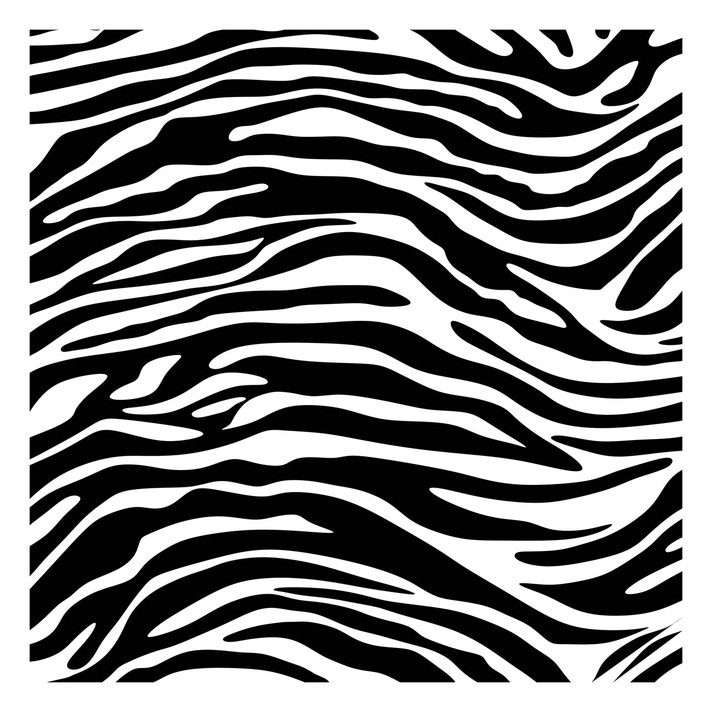 Zebra Stripes Accent Sheet Sublimation Transfer (read description)